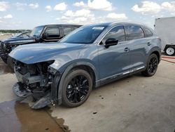 Salvage cars for sale at Grand Prairie, TX auction: 2022 Mazda CX-9 Grand Touring