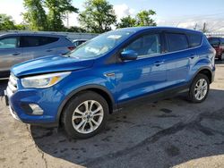 Salvage cars for sale at West Mifflin, PA auction: 2017 Ford Escape SE