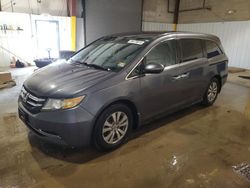 Salvage cars for sale at Glassboro, NJ auction: 2017 Honda Odyssey SE