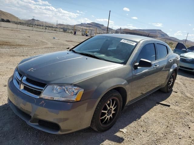 2013 Dodge Avenger SE