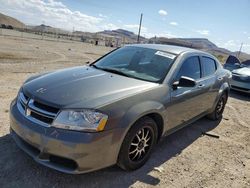 Salvage cars for sale at North Las Vegas, NV auction: 2013 Dodge Avenger SE