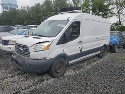 Salvage trucks for sale at Windsor, NJ auction: 2015 Ford Transit T-250
