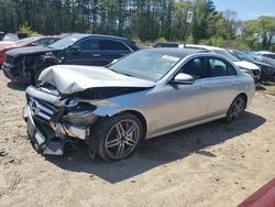 Salvage cars for sale at North Billerica, MA auction: 2019 Mercedes-Benz E 300 4matic