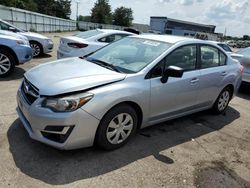 Salvage cars for sale at Moraine, OH auction: 2016 Subaru Impreza