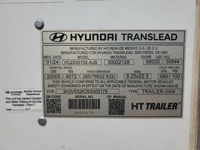 2025 Hyundai DRY Van