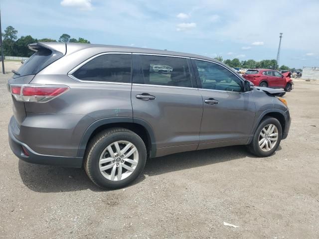 2016 Toyota Highlander LE