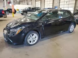 Salvage cars for sale from Copart Blaine, MN: 2019 Toyota Corolla SE