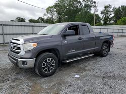 Salvage cars for sale from Copart Gastonia, NC: 2017 Toyota Tundra Double Cab SR/SR5