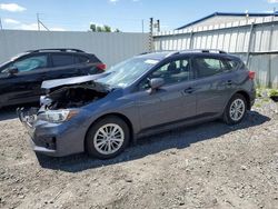 Salvage cars for sale at Albany, NY auction: 2017 Subaru Impreza Premium