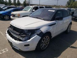 Salvage cars for sale at Rancho Cucamonga, CA auction: 2013 Land Rover Range Rover Evoque Dynamic Premium