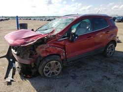 Salvage cars for sale at Greenwood, NE auction: 2019 Ford Ecosport Titanium