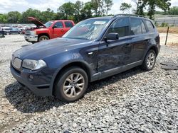 Salvage cars for sale from Copart Byron, GA: 2009 BMW X3 XDRIVE30I