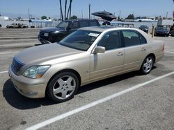 Salvage cars for sale from Copart Van Nuys, CA: 2004 Lexus LS 430