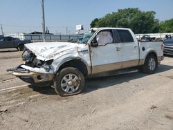 Salvage cars for sale at Oklahoma City, OK auction: 2013 Ford F150 Supercrew