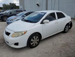 Vehiculos salvage en venta de Copart Apopka, FL: 2009 Toyota Corolla Base