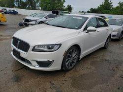 Salvage Cars with No Bids Yet For Sale at auction: 2019 Lincoln MKZ Reserve I