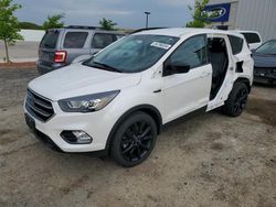 Salvage cars for sale from Copart Mcfarland, WI: 2019 Ford Escape SE