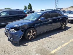 Salvage cars for sale at Hayward, CA auction: 2012 Chevrolet Malibu 1LT