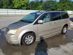 Salvage cars for sale at Savannah, GA auction: 2009 Chrysler Town & Country Touring