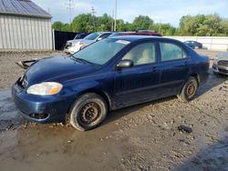Salvage cars for sale from Copart Columbus, OH: 2008 Toyota Corolla CE