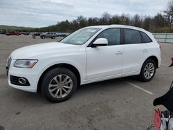 Salvage cars for sale from Copart Brookhaven, NY: 2016 Audi Q5 Premium Plus