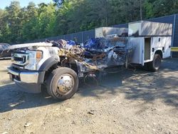 Salvage cars for sale from Copart Waldorf, MD: 2021 Ford F550 Super Duty