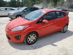 Salvage cars for sale from Copart Ocala, FL: 2013 Ford Fiesta SE