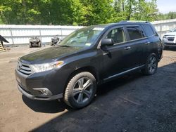 Salvage cars for sale from Copart Center Rutland, VT: 2011 Toyota Highlander Limited