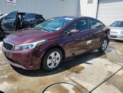 Salvage cars for sale from Copart New Orleans, LA: 2017 KIA Forte LX