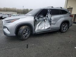 Toyota salvage cars for sale: 2022 Toyota Highlander XLE