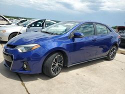 Vehiculos salvage en venta de Copart Grand Prairie, TX: 2015 Toyota Corolla L