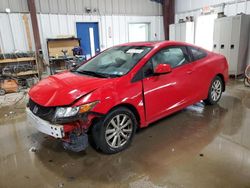 Salvage cars for sale at West Mifflin, PA auction: 2012 Honda Civic EX