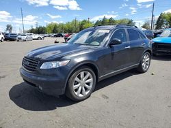 Salvage cars for sale at Denver, CO auction: 2005 Infiniti FX35