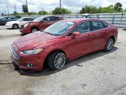 Salvage cars for sale from Copart Miami, FL: 2014 Ford Fusion SE