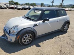 Salvage cars for sale at San Martin, CA auction: 2013 Mini Cooper