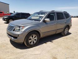 Salvage cars for sale from Copart Amarillo, TX: 2009 KIA Borrego LX