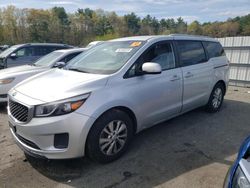 Salvage cars for sale from Copart Exeter, RI: 2016 KIA Sedona LX