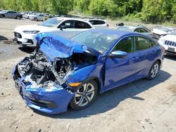 Vehiculos salvage en venta de Copart Marlboro, NY: 2017 Honda Civic LX