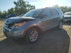 Salvage cars for sale at Baltimore, MD auction: 2013 Ford Explorer XLT