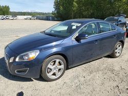 Salvage cars for sale from Copart Arlington, WA: 2013 Volvo S60 T5
