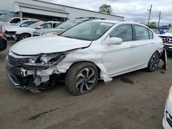 Salvage cars for sale from Copart New Britain, CT: 2016 Honda Accord EXL