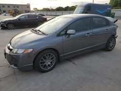 Salvage cars for sale from Copart Wilmer, TX: 2010 Honda Civic LX