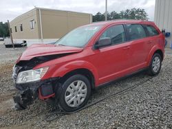 Vehiculos salvage en venta de Copart Ellenwood, GA: 2015 Dodge Journey SE