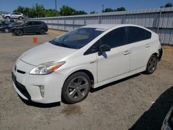 Salvage cars for sale at Sacramento, CA auction: 2013 Toyota Prius