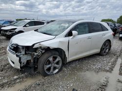 Salvage cars for sale at Des Moines, IA auction: 2012 Toyota Venza LE