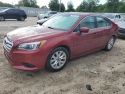 Salvage cars for sale from Copart Midway, FL: 2017 Subaru Legacy 2.5I Premium