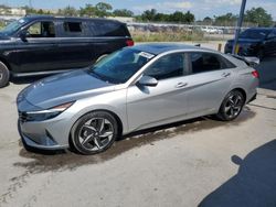 Hyundai Elantra Limited salvage cars for sale: 2021 Hyundai Elantra Limited