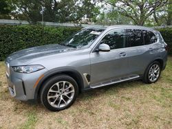 Salvage cars for sale at Miami, FL auction: 2024 BMW X5 Sdrive 40I