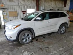 Salvage cars for sale at Helena, MT auction: 2016 Toyota Highlander Limited