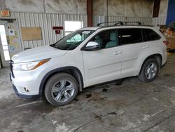 Vehiculos salvage en venta de Copart Helena, MT: 2016 Toyota Highlander Limited